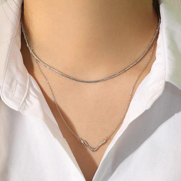 V Trendy Necklace.