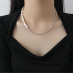 Load image into Gallery viewer, Pearl Necklace
