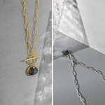 Load image into Gallery viewer, Luxury Oval Labradorite Necklace
