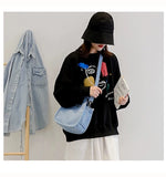 Load image into Gallery viewer, Canvas Shoulder Cotton Tote Bag
