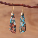 Load image into Gallery viewer, Turquoise Dangle Earrings
