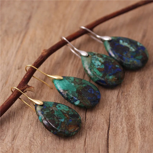 Teardrop Dangle Hook Earrings