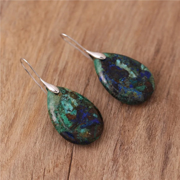 Teardrop Dangle Hook Earrings