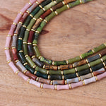 Load image into Gallery viewer, Bamboo Tube Beads Choker Necklaces
