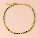 Load image into Gallery viewer, Bamboo Tube Beads Choker Necklaces
