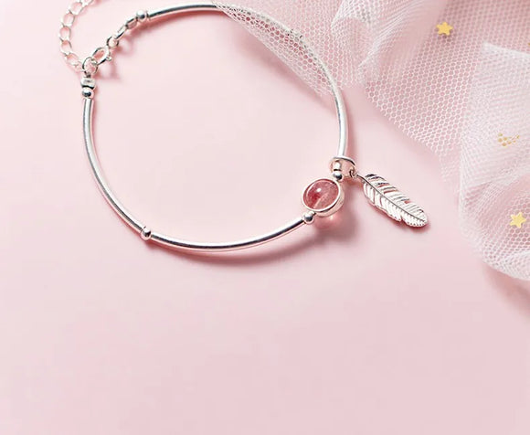 Pink Crystal Bracelet