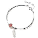 Load image into Gallery viewer, Pink Crystal Bracelet
