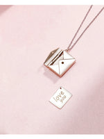 Load image into Gallery viewer, love Envelope Necklace
