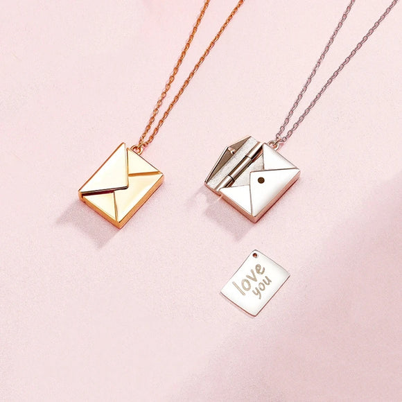 love Envelope Necklace