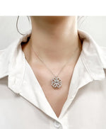 Load image into Gallery viewer, Clover Heart Necklace
