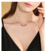 Load image into Gallery viewer, Clover Heart Necklace
