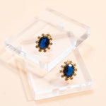 Load image into Gallery viewer, Earring Black Rhinestone
