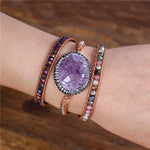 Load image into Gallery viewer, Amethyst Bracelet
