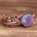 Load image into Gallery viewer, Amethyst Bracelet
