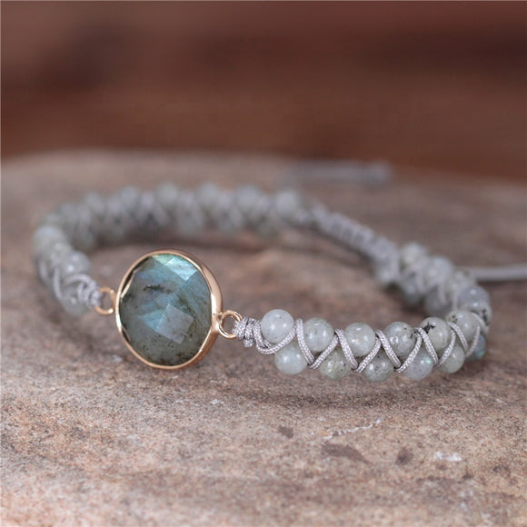 Labradorite bracelet