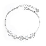 Load image into Gallery viewer, Silver 925 Flower Bracelet
