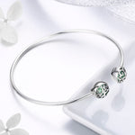 Load image into Gallery viewer, green zirconia bracelet
