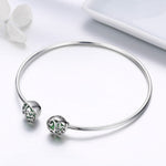 Load image into Gallery viewer, green zirconia bracelet
