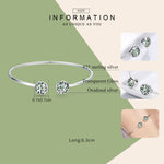 Load image into Gallery viewer, green zirconia bracelet
