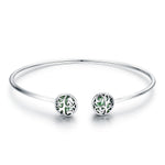 Load image into Gallery viewer, green zirconia bracelet
