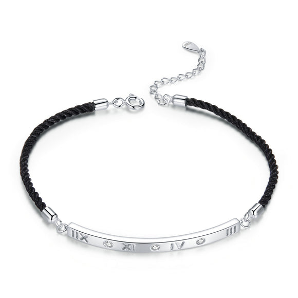 Roman numeral bracelet