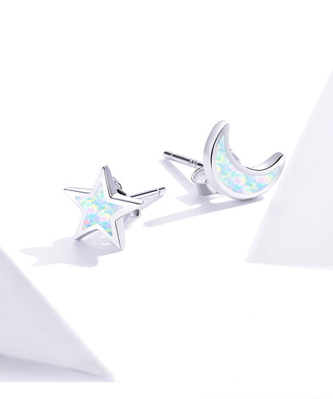 star in moonlight earring