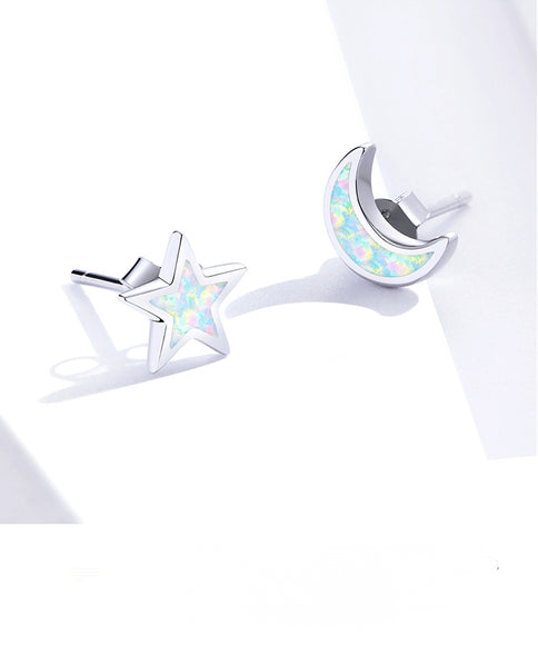 star in moonlight earring