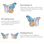 Load image into Gallery viewer, Colorful butterfly earring
