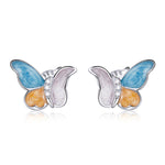 Load image into Gallery viewer, Colorful butterfly earring
