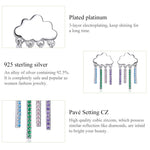 Load image into Gallery viewer, Rainbow Rain earring
