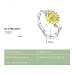 Load image into Gallery viewer, Sunflower ring
