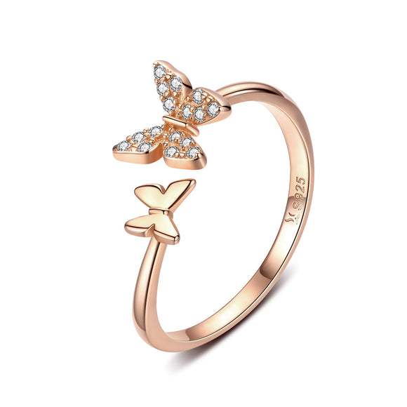 Flying Butterfly ring