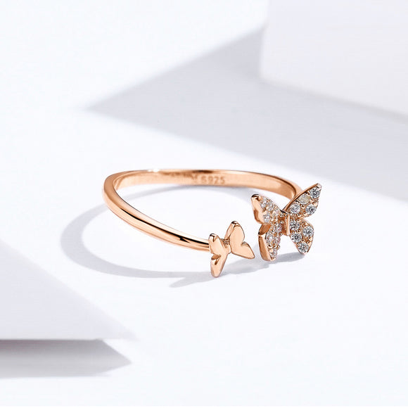 Flying Butterfly ring