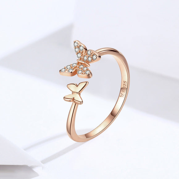 Flying Butterfly ring